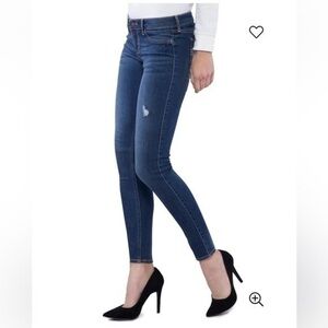 Hollister New Y2K Cropped Skinny Denim Leggings